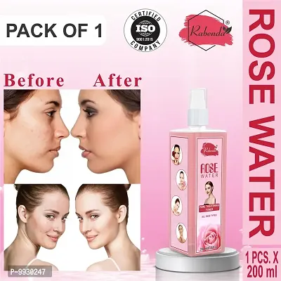 Trendy Rose Water, Helps In Skin Toning, For Men And Women, Gulab Jal, Chemical Free