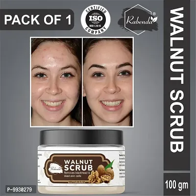 Trendy Walnut Natural Tan Removal Scrub For Smooth And Brightener Skin Scrub-thumb0