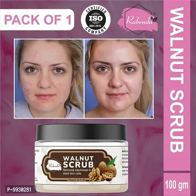 Trendy Walnut Natural Tan Removal Scrub For Smooth And Brightener Skin Scrub-thumb0