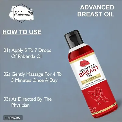 Trendy Breast Massage Oil With Almond Oil, Olive Oil  Wheat Germ Oil - Relieves Stress Caused By Wired Bra And Breast Toner Massage Oil-thumb4