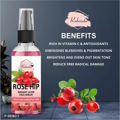 Trendy Rosehip Face Serum For Glowing Skin, With Rosehip And Gotu Kola For Glowing Skin - 50 Ml-Pack-1-thumb3