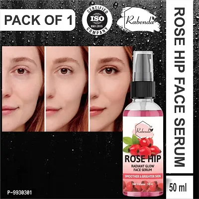 Trendy Rosehip Face Serum For Glowing Skin, With Rosehip And Gotu Kola For Glowing Skin - 50 Ml-Pack-1