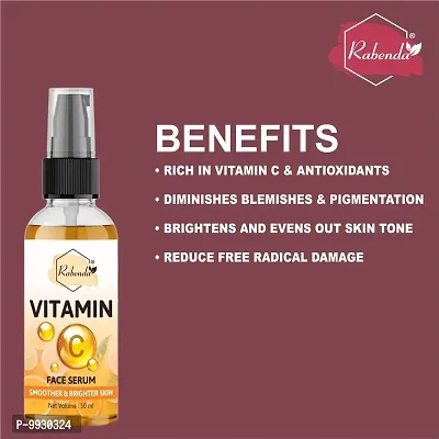 Trendy 1% Vitamin C Face Serum With Mandarin For Glowing Skin With Pure Ethyl Ascorbic Acid For Hyperpigmentation And Dull Skin, Fragrance-Free, 50 Ml-Pack-2-thumb3