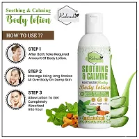 Trendy Soothing Calming And Healing Body Lotion With Turmeric And Aloevera Cream For Normal,Dry And Itchy Skin-thumb3