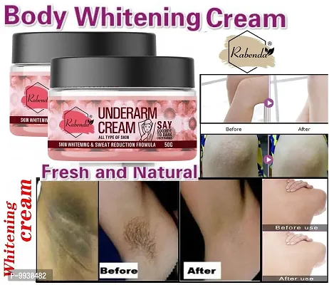 Trendy Underarm And Neck Back Whitening Cream For Lightening And Brightening All Skin Types