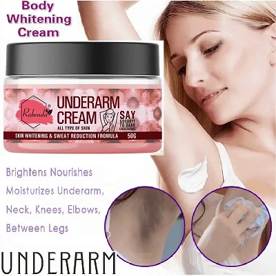 Rabenda Underarm And Neck Back Whitening Cream For Lightening And Brightening All Skin Types