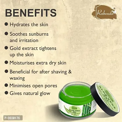 Trendy Natural Aloe Vera Gel 92%Moisturizer Gel Cream Acne Blackheads Treatment For Skin Repair Shrink Pores Sleep Mask Skincare-thumb3