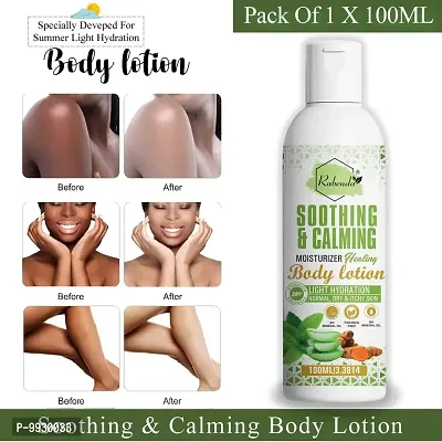 Trendy Soothing Calming And Healing Body Lotion With Turmeric And Aloevera Cream For Normal,Dry And Itchy Skin