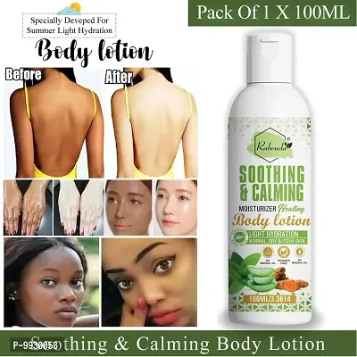 Trendy Soothing Calming And Healing Body Lotion With Turmeric And Aloevera Cream For Normal,Dry And Itchy Skin