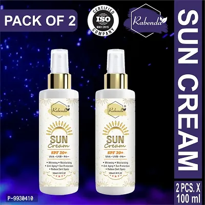 Trendy Sunscreen Cream Spf 30+, Whitening, Moisturising, Anti Aging,Reduce Dark Spote Protetion From Uva/Uvb/Pa++, Sun Protection And De Tan - Spf 30-thumb0