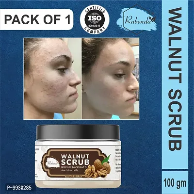 Trendy Walnut Natural Tan Removal Scrub For Smooth And Brightener Skin Scrub