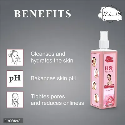 Trendy Rose Water, Helps In Skin Toning, For Men And Women, Gulab Jal, Chemical Free-thumb3