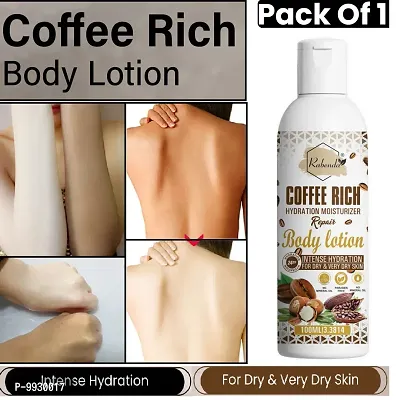 Trendy Coffee Rich Hydration Moisturizer Body Lotion With Coffee And Shea Butter