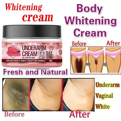 Rabenda Underarm And Neck Back Whitening Cream For Lightening And Brightening All Skin Types