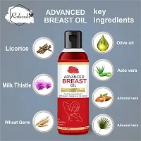 Trendy Breast Massage Oil With Almond Oil, Olive Oil  Wheat Germ Oil - Relieves Stress Caused By Wired Bra And Breast Toner Massage Oil-thumb1