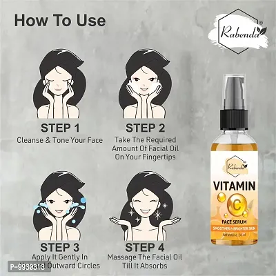 Trendy 1% Vitamin C Face Serum With Mandarin For Glowing Skin With Pure Ethyl Ascorbic Acid For Hyperpigmentation And Dull Skin, Fragrance-Free, 50 Ml-Pack-1-thumb4