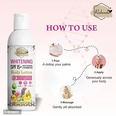 Trendy Whitening Body Lotion On Spf15+ Skin Lighten And Brightening Body Lotion Cream-thumb4