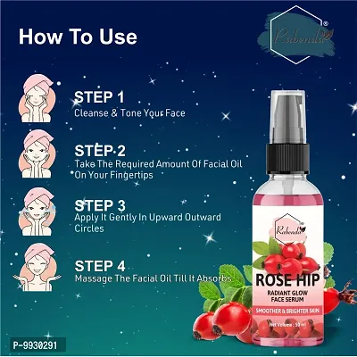 Trendy Rosehip Face Serum For Glowing Skin, With Rosehip And Gotu Kola For Glowing Skin - 50 Ml-Pack-1-thumb4