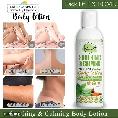 Trendy Soothing Calming And Healing Body Lotion With Turmeric And Aloevera Cream For Normal,Dry And Itchy Skin