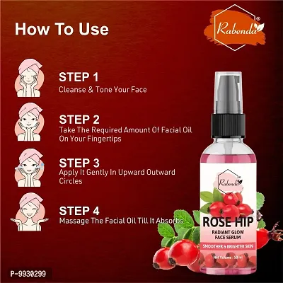 Trendy Rosehip Face Serum For Glowing Skin, With Rosehip And Gotu Kola For Glowing Skin - 50 Ml-Pack-1-thumb4