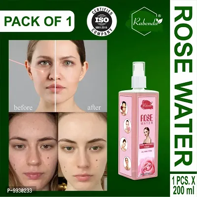 Trendy Rose Water, Helps In Skin Toning, For Men And Women, Gulab Jal, Chemical Free