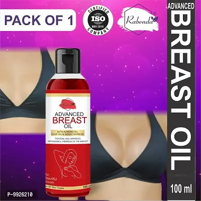 Trendy Breast Massage Oil With Almond Oil, Olive Oil  Wheat Germ Oil - Relieves Stress Caused By Wired Bra And Breast Toner Massage Oil