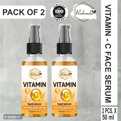 Trendy 1% Vitamin C Face Serum With Mandarin For Glowing Skin With Pure Ethyl Ascorbic Acid For Hyperpigmentation And Dull Skin, Fragrance-Free, 50 Ml-Pack-2-thumb0