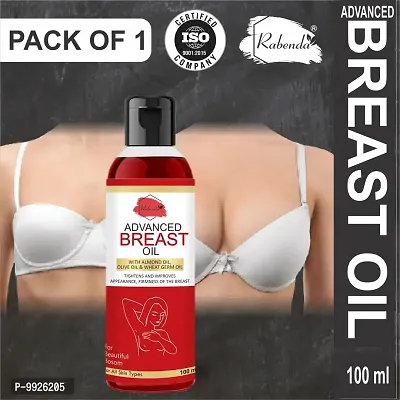 Trendy Breast Massage Oil With Almond Oil, Olive Oil  Wheat Germ Oil - Relieves Stress Caused By Wired Bra And Breast Toner Massage Oil-thumb0