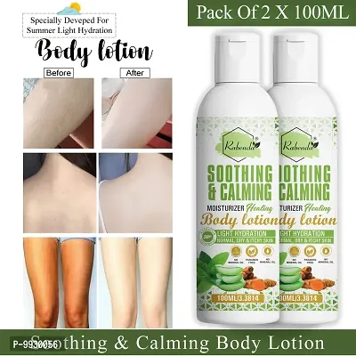 Trendy Soothing Calming And Healing Body Lotion With Turmeric And Aloevera Cream For Normal,Dry And Itchy Skin-thumb0