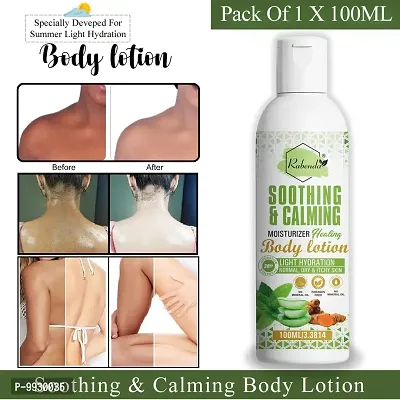 Trendy Soothing Calming And Healing Body Lotion With Turmeric And Aloevera Cream For Normal,Dry And Itchy Skin