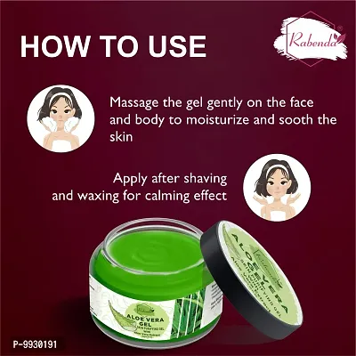 Trendy Natural Aloe Vera Gel 92%Moisturizer Gel Cream Acne Blackheads Treatment For Skin Repair Shrink Pores Sleep Mask Skincare-thumb4