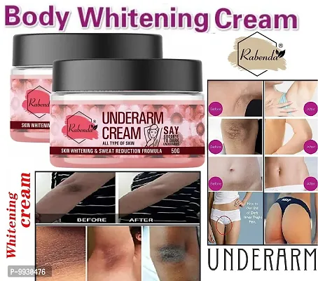 Trendy Underarm And Neck Back Whitening Cream For Lightening And Brightening All Skin Types