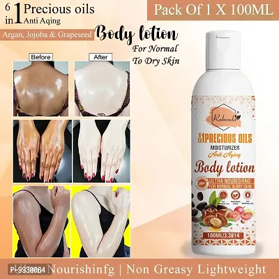 Trendy 6 In 1 Precious Oils Body Lotions Anti Aging Body Care Product With Argan, Jojoba And Grapeseed Extract Cream-thumb0