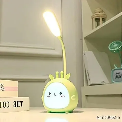 MACVL5 Cute Cartoon teddy Bear Desk Lamp Rechargeable LED kids table lamp Night Lamp