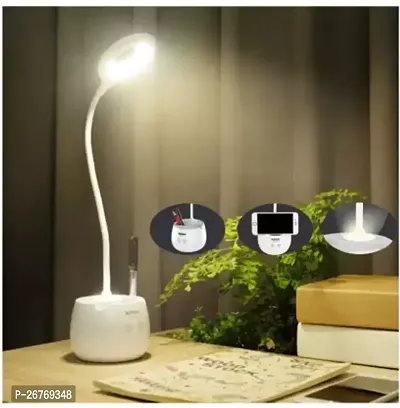 Sensor Touch Study Lamp, Rechargeable Touch Sensor Desk Lamp Table Lamp Study Lamp With Pen And Phone Holder And Children Eye-Protection.-thumb4