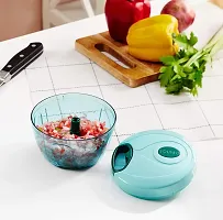 Ultra Premium Handy Chopper With 3 Blades For Effortlessly Chopping Vegetables And Fruits For Your Kitchen.-thumb3
