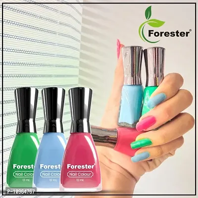 Forester nail polish pack of 3-12ml