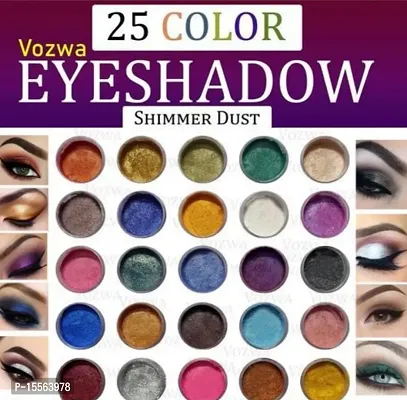 25 multicolor Eyeshadow Shimmer Dust