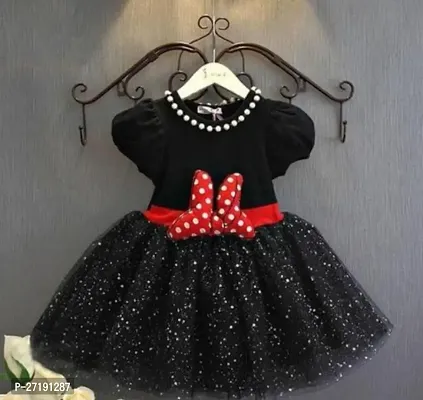 Stunning Black Net Frocks For Girls-thumb0