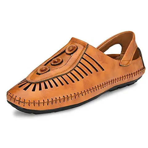 Walkstyle Men's Woven Roman Casual Sandals