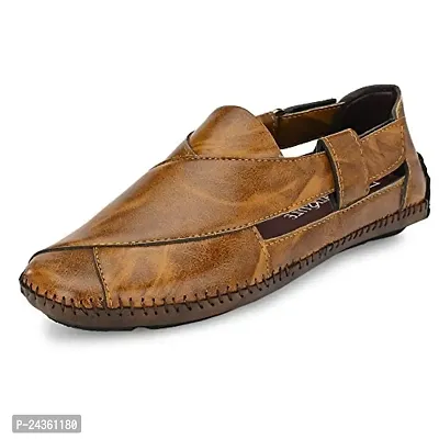 Walkstyle Men's Khakee Rich Look Drive Sandals
