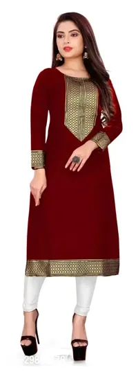 Fancy Cotton Slub Kurtas For Women-thumb0