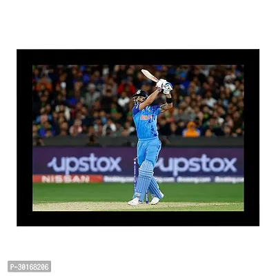 Virat Kohli Six Hitting 12x8 Inch Matte Finish Photo Frame