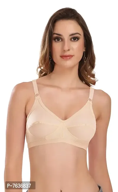 Featherline Cotton Non Padded Non Wired Full Coverage Women's Everyday Bra