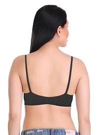 Featherline Non Padded Non Wired Regular Women's Front Open T-Shirt Bra-thumb4