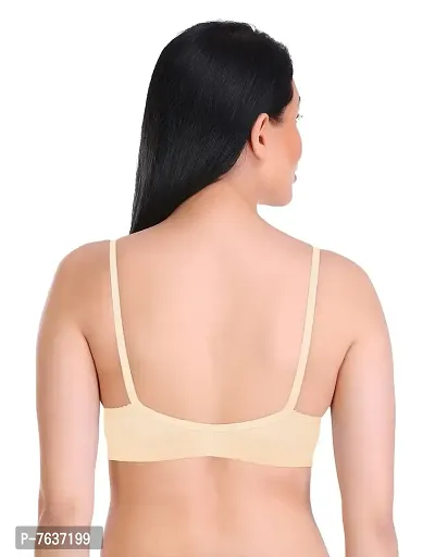 Featherline Non Padded Non Wired Everyday Womens Front Open T-Shirt Bras-thumb2