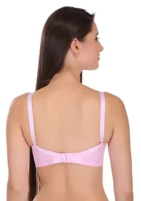 Featherline 100% Pure Cotton Perfect Fitted Non Padded Women's Everyday Bras (Elastic Straps)-thumb1