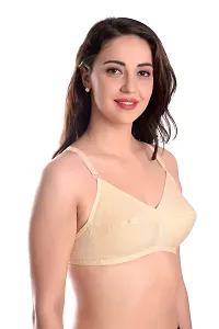 Featherline Pure Cotton Non Padded Perfect Fitted Women's Everyday Bras-thumb3