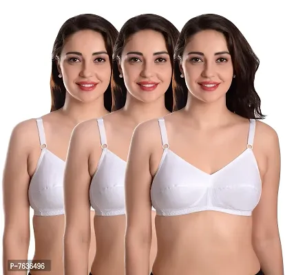 Featherline Pure Cotton Non Padded Perfect Fitted Women's Everyday Bras