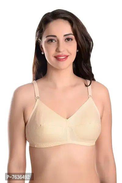 Featherline Pure Cotton Non Padded Perfect Fitted Women's Everyday Bras-thumb0